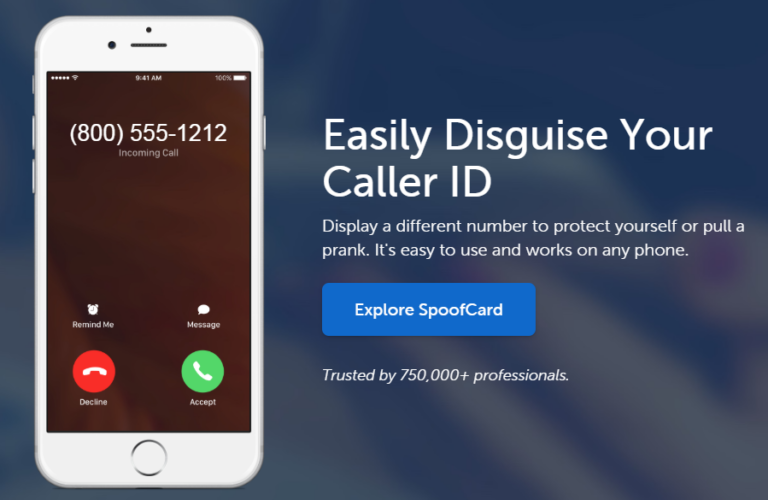 Can a scammer use my phone number to call someone else?