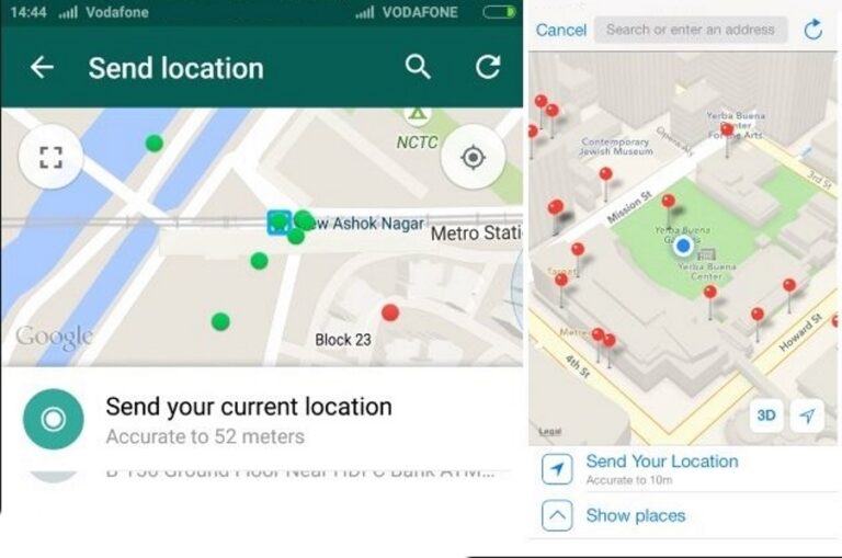 Can you fake your live location?