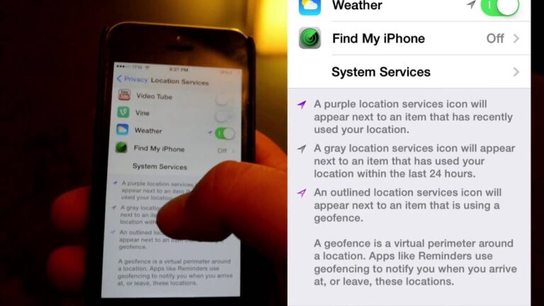 Can you tell if someone is tracking your location on Find My iPhone?