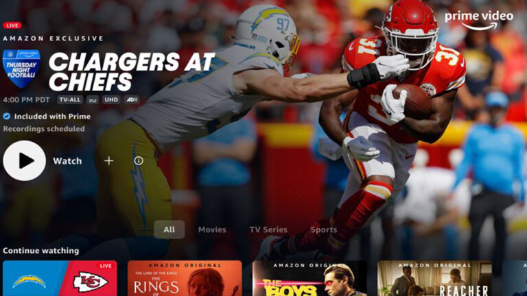 Does Amazon Prime include all NFL games?