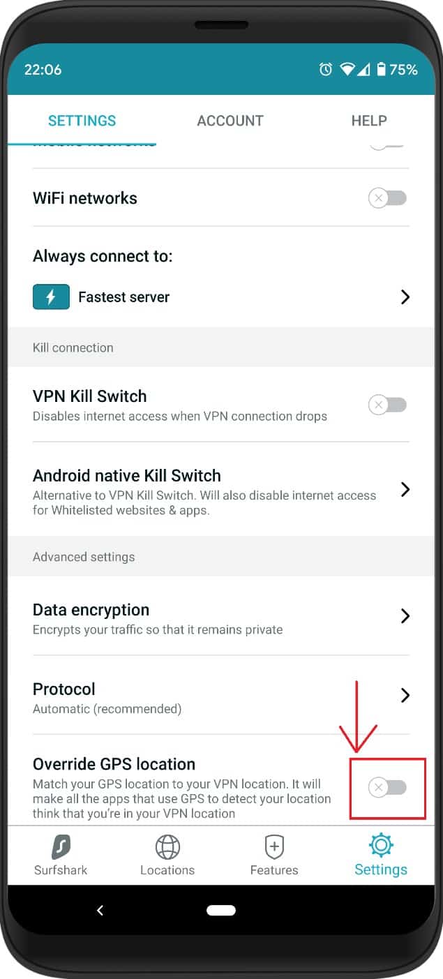 Does VPN change phone location?