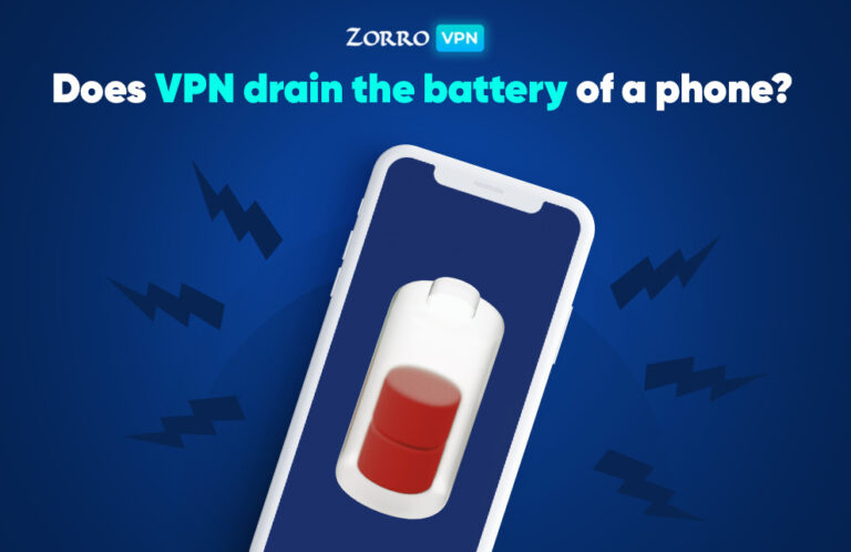 Does VPN drain battery?