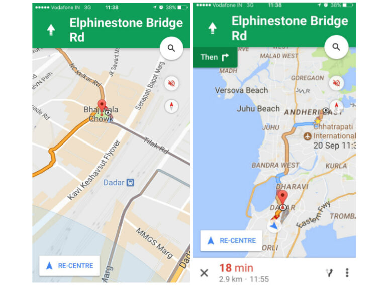 How accurate is Google real time location?