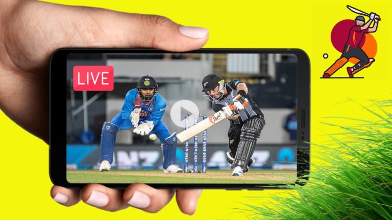 How can I watch live match on mobile?