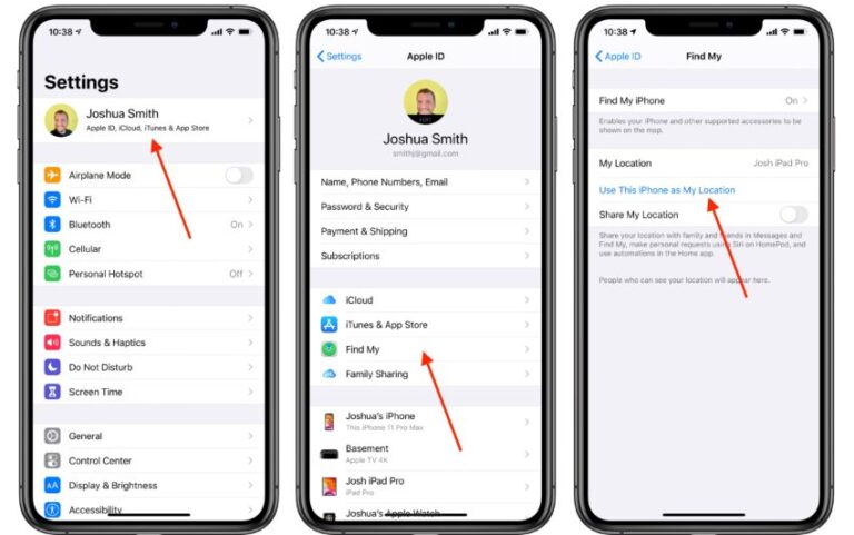 How do I hide my location secretly on iPhone?