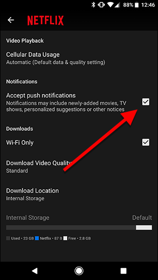 How do I stop Netflix from notifying VPN?