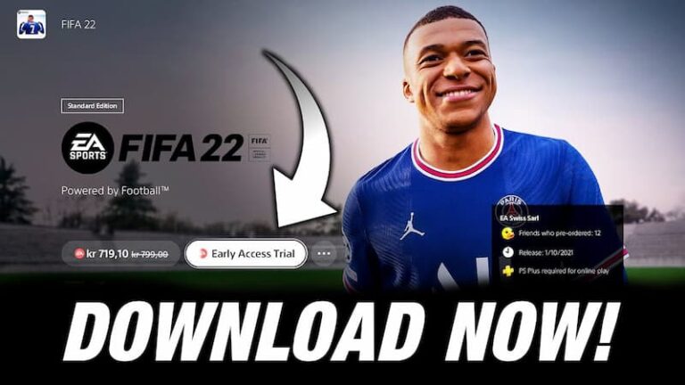 How long is FIFA 22 free for?