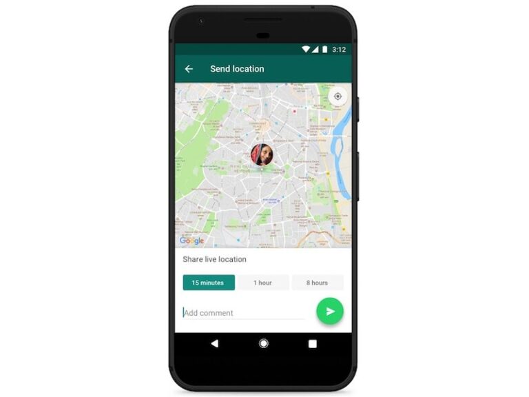 How long WhatsApp live location works?