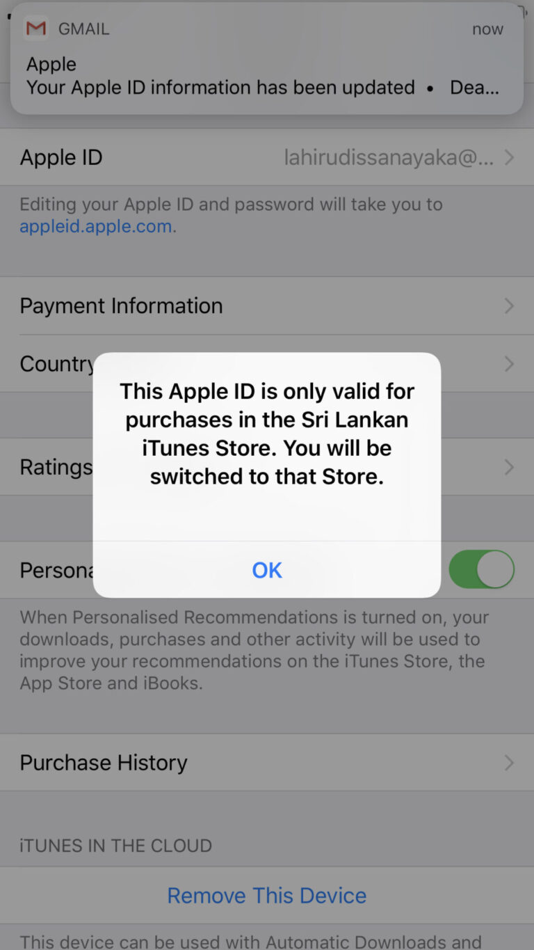 Is it illegal to make an Apple ID in another country?