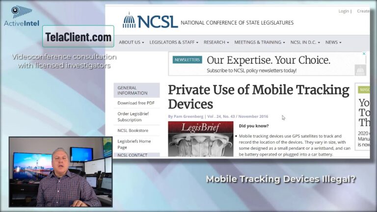 Is mobile tracker illegal?
