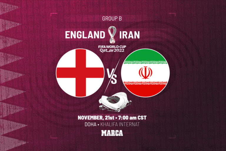 What channel is England vs Iran on at World Cup 2022?