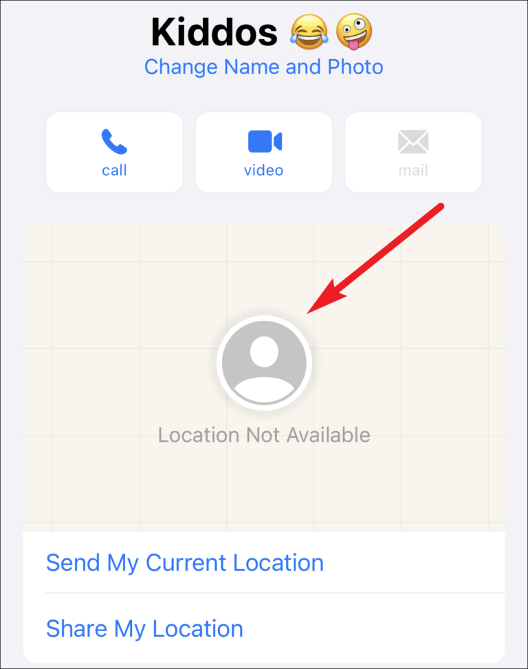 What does it mean when it says location not found on iPhone?