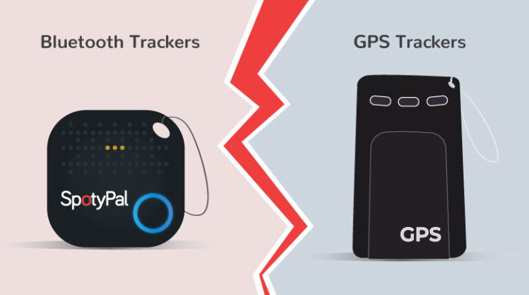 What is the difference between a GPS and a tracker?