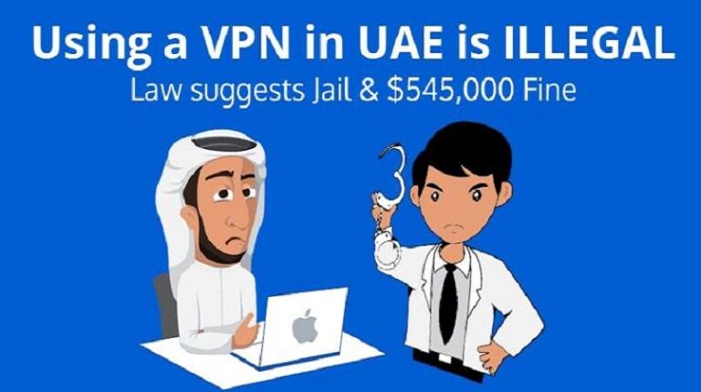 Can you get caught using a VPN in Dubai?