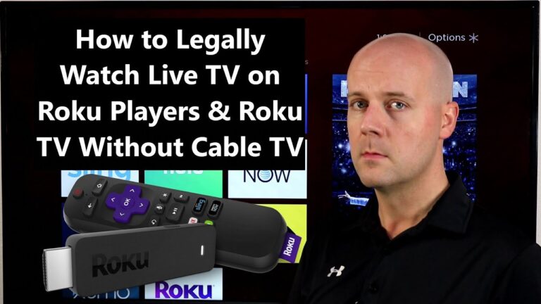 Can you watch live TV on Roku without cable?