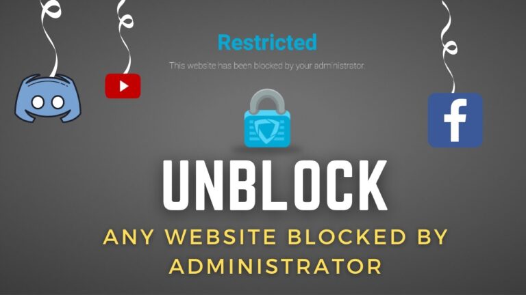 How do I unblock an administrator?