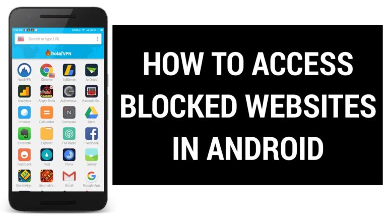 How do I unblock restricted sites on Android?