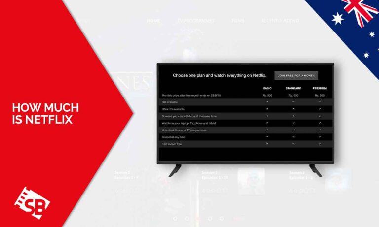 How much is Netflix Australia?