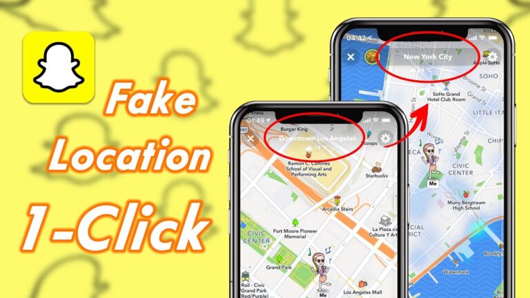 How to fake your location on Snapchat?