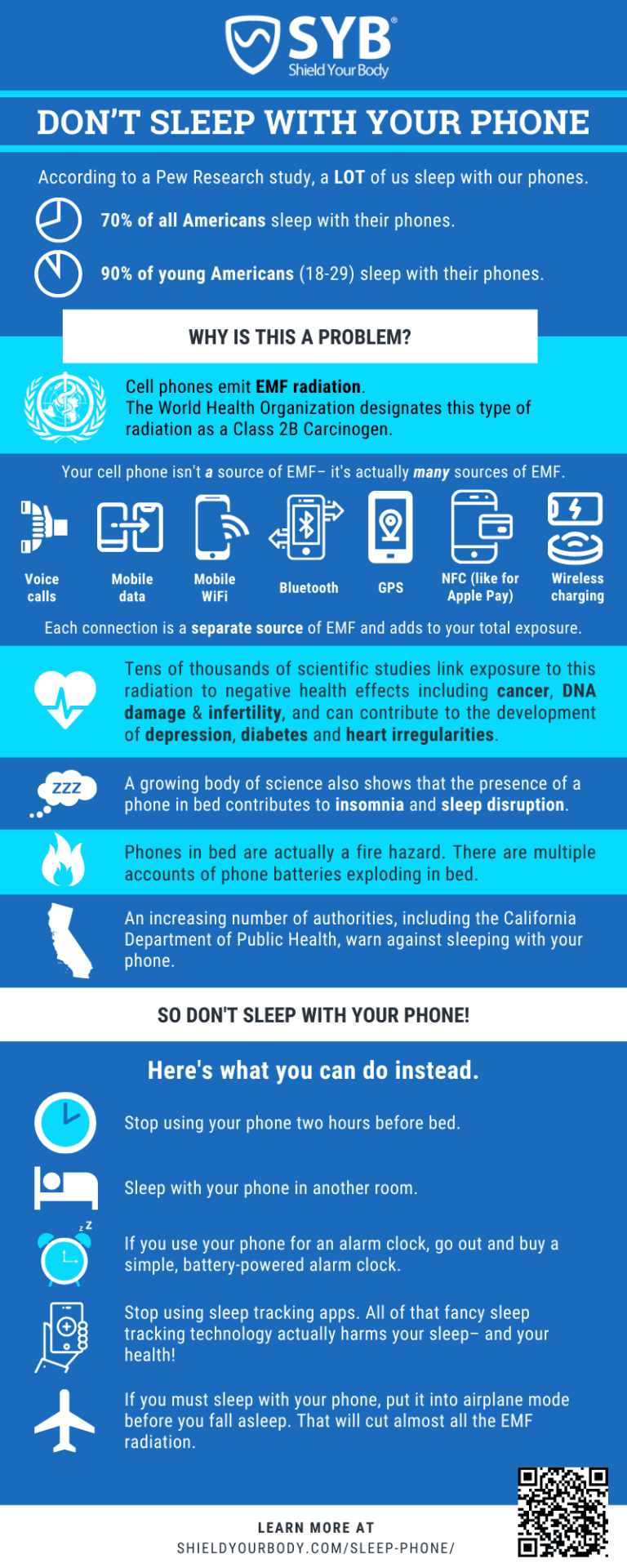 Should I put my iPhone on airplane mode at night?