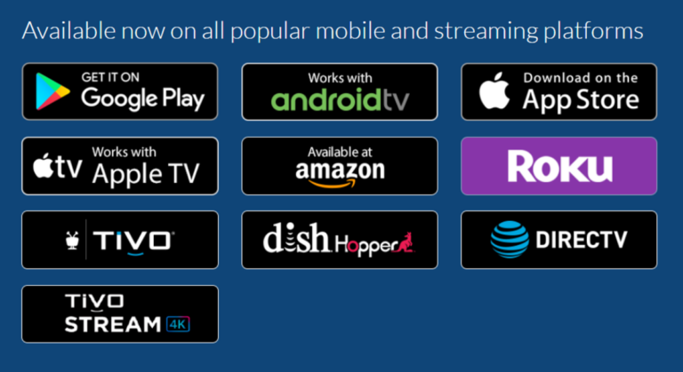 What app has local TV channels?