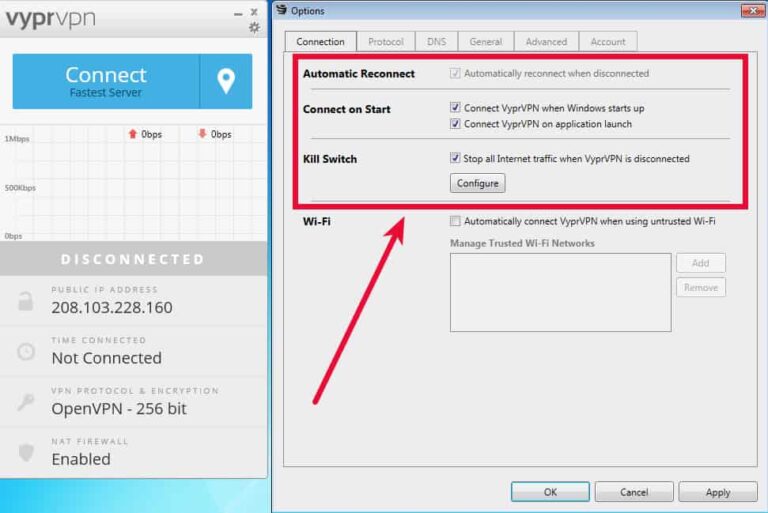 How do companies detect VPN?