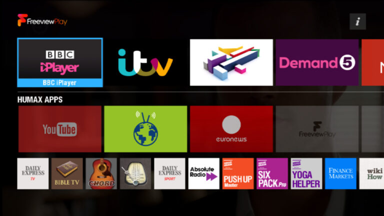 How do I get catch up TV on Freeview?