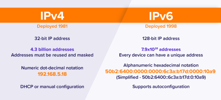 What is IPv4 and IPv6?