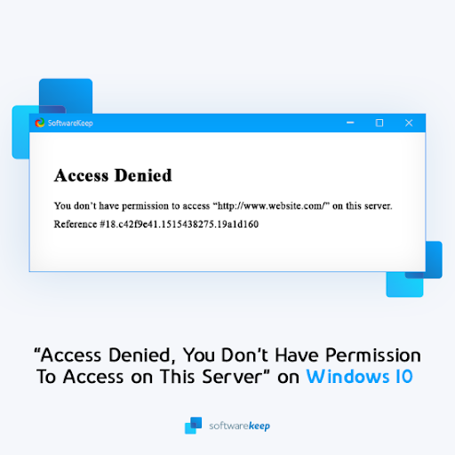 Why are some websites denying me access?