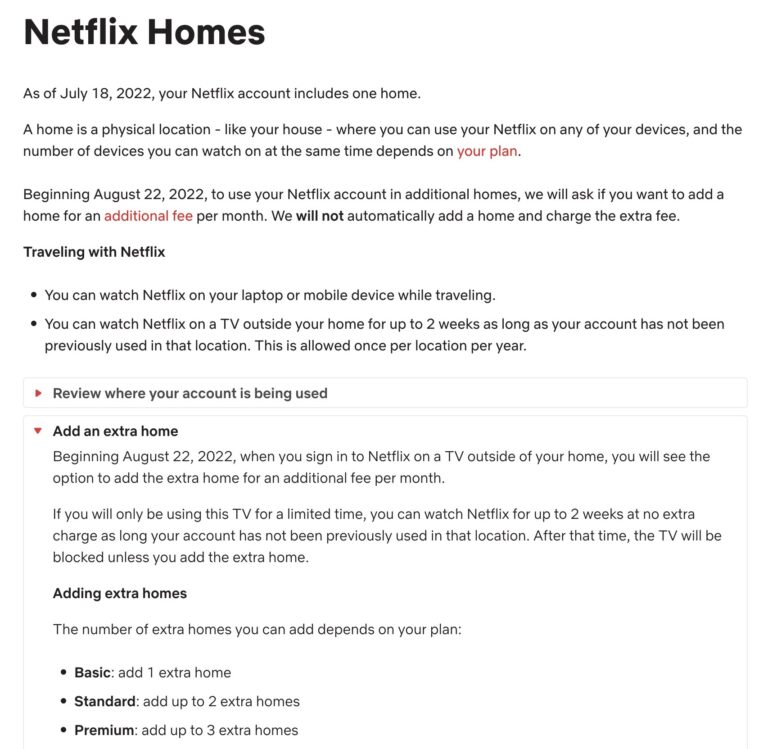 Will Netflix charge me if I use it in another country?