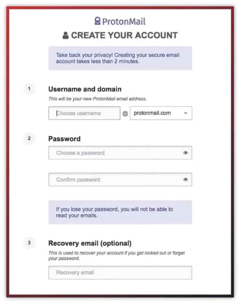 Can you create an anonymous email account?