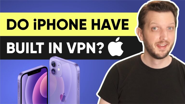 Do phones have built-in VPN?