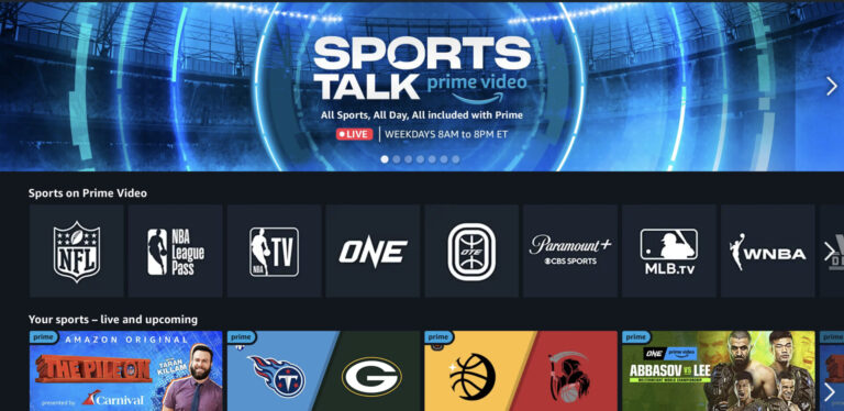 How much is it to watch sports on Amazon Prime?