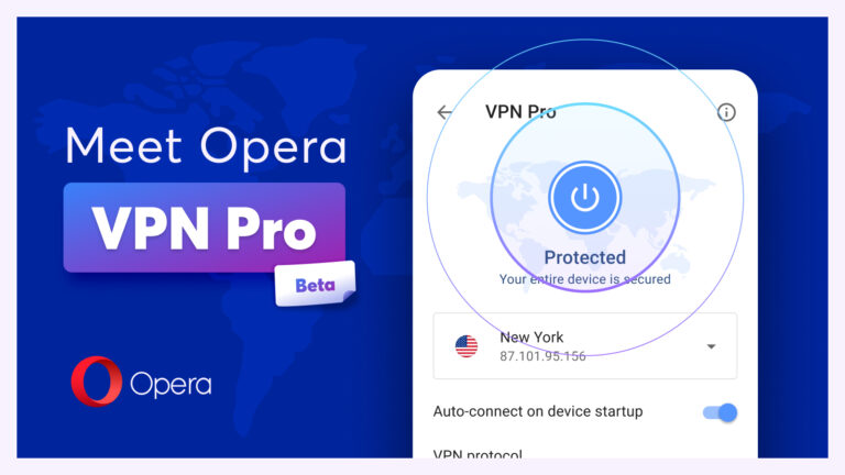 What Android browser has a VPN in it?