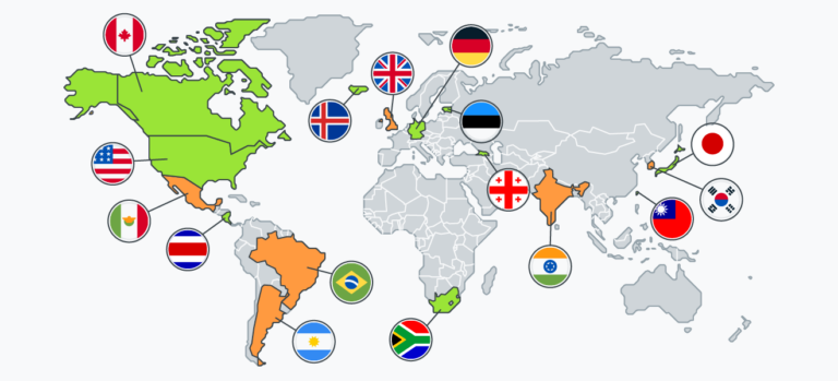 What is server location in VPN?