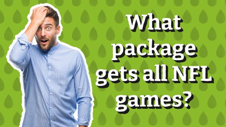 What package gets all NFL games?