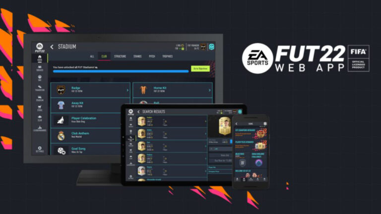 What time is the FIFA 22 Web App out?