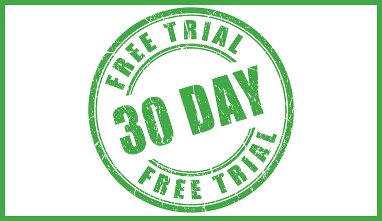 Who has free 30-day trial?