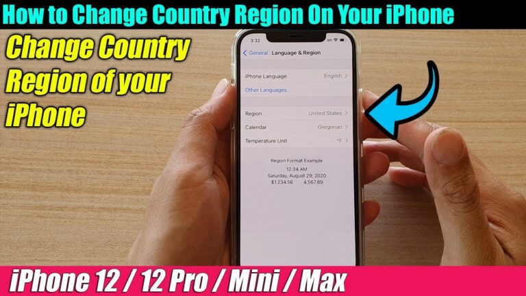 Does region affect iPhone?