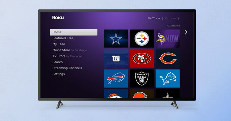 How do I activate NFL on Roku?