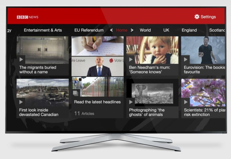 How do I watch BBC News on my smart TV?