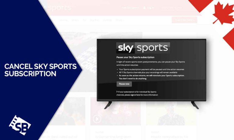 How do you cancel Sky Sports without calling?