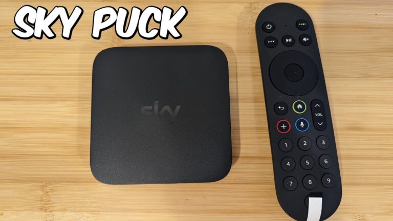 How do you install a Sky puck?