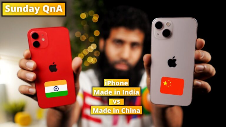 Is iPhone made in China or India?