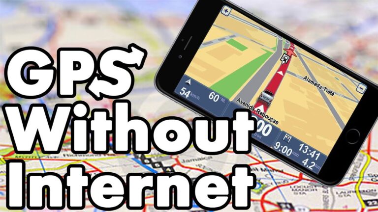 Can GPS be used without internet?