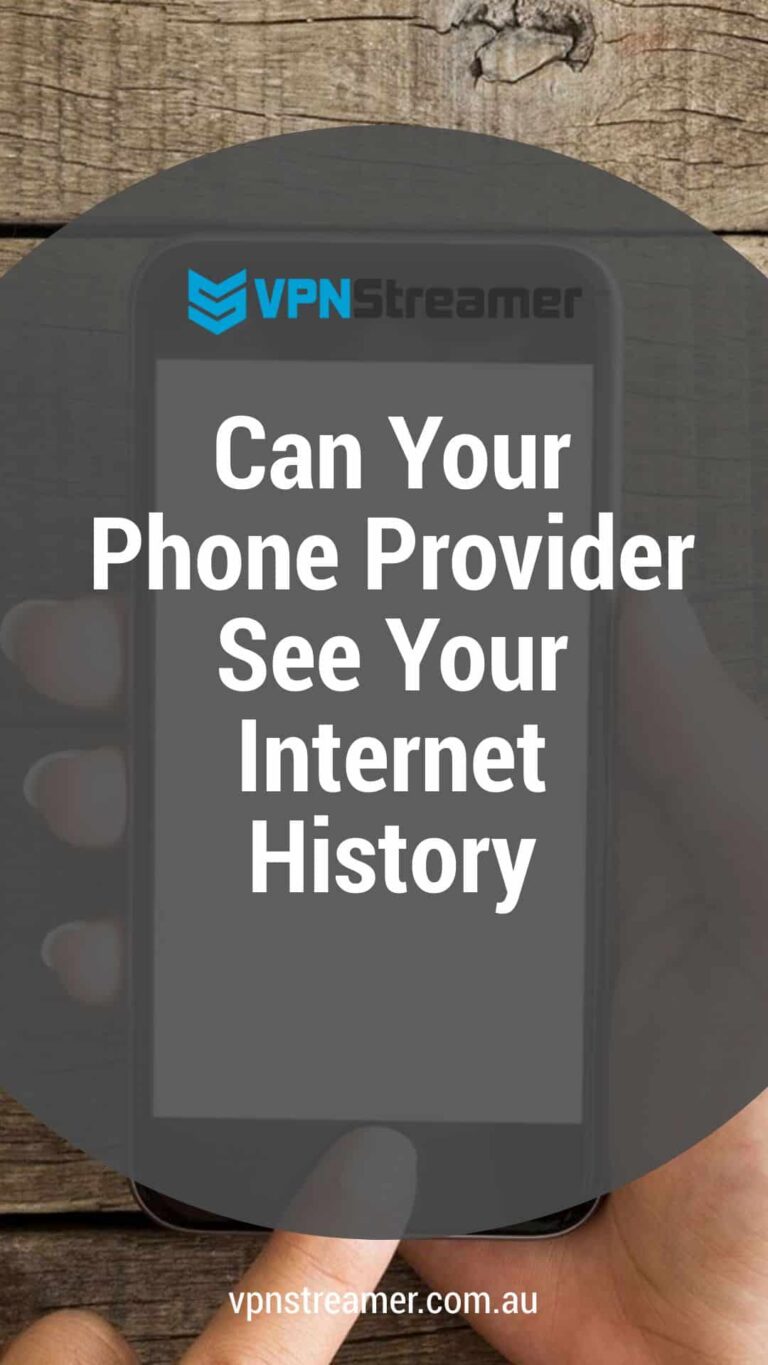 Can the primary phone holder see Internet history?