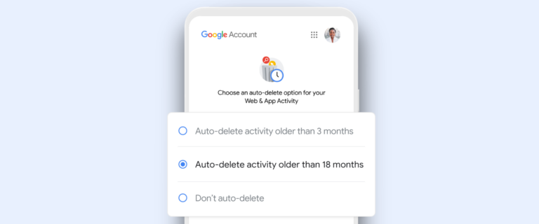Does Google delete history after 3 months?