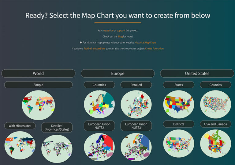 How can I create my own map?