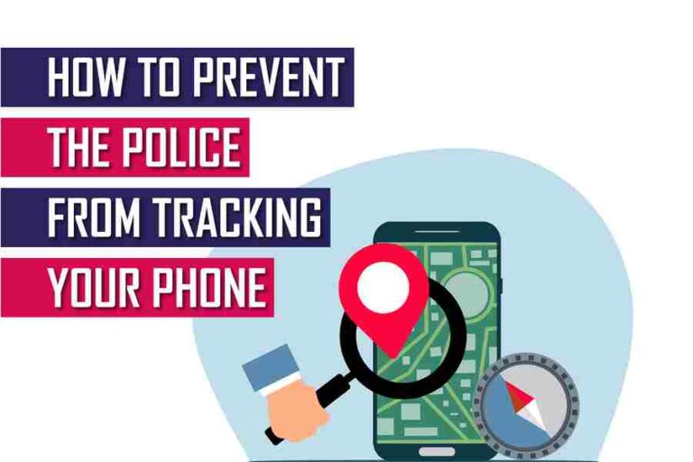 How do police not track your phone?