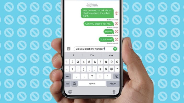 How do you know if someone blocked your texts on iPhone?